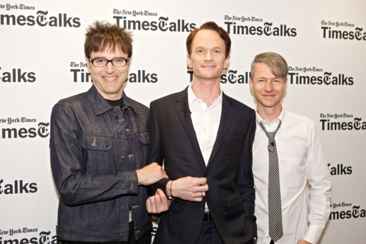 Stephen Trask, Neil Patrick Harris and John Cameron Mitchell  at 