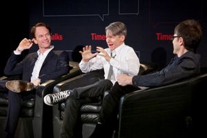 Neil Patrick Harris, John Cameron Mitchell and Stephen Trask @ BroadwayWorld Neil Patrick Harris, John Cameron Mitchell and Stephen Trask Photo