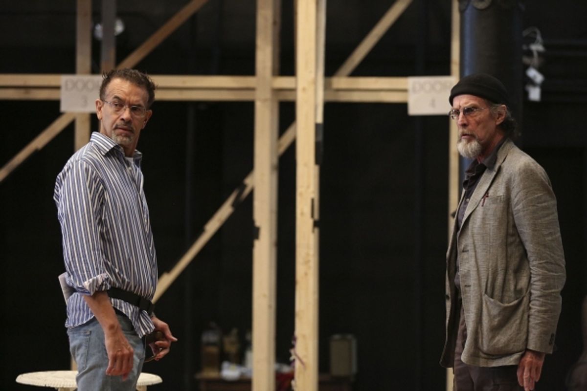 Brian Stokes Mitchell and John Glover at 