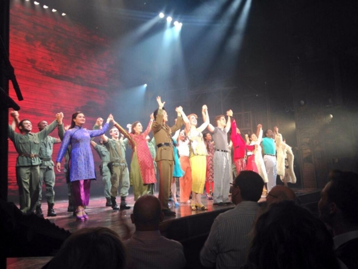 Photo Flash: MISS SAIGON's Opening Night Curtain Call at the Prince Edward Theatre Photo Flash: MISS SAIGON's Opening Night Curtain Call at the Prince Edward Theatre Image