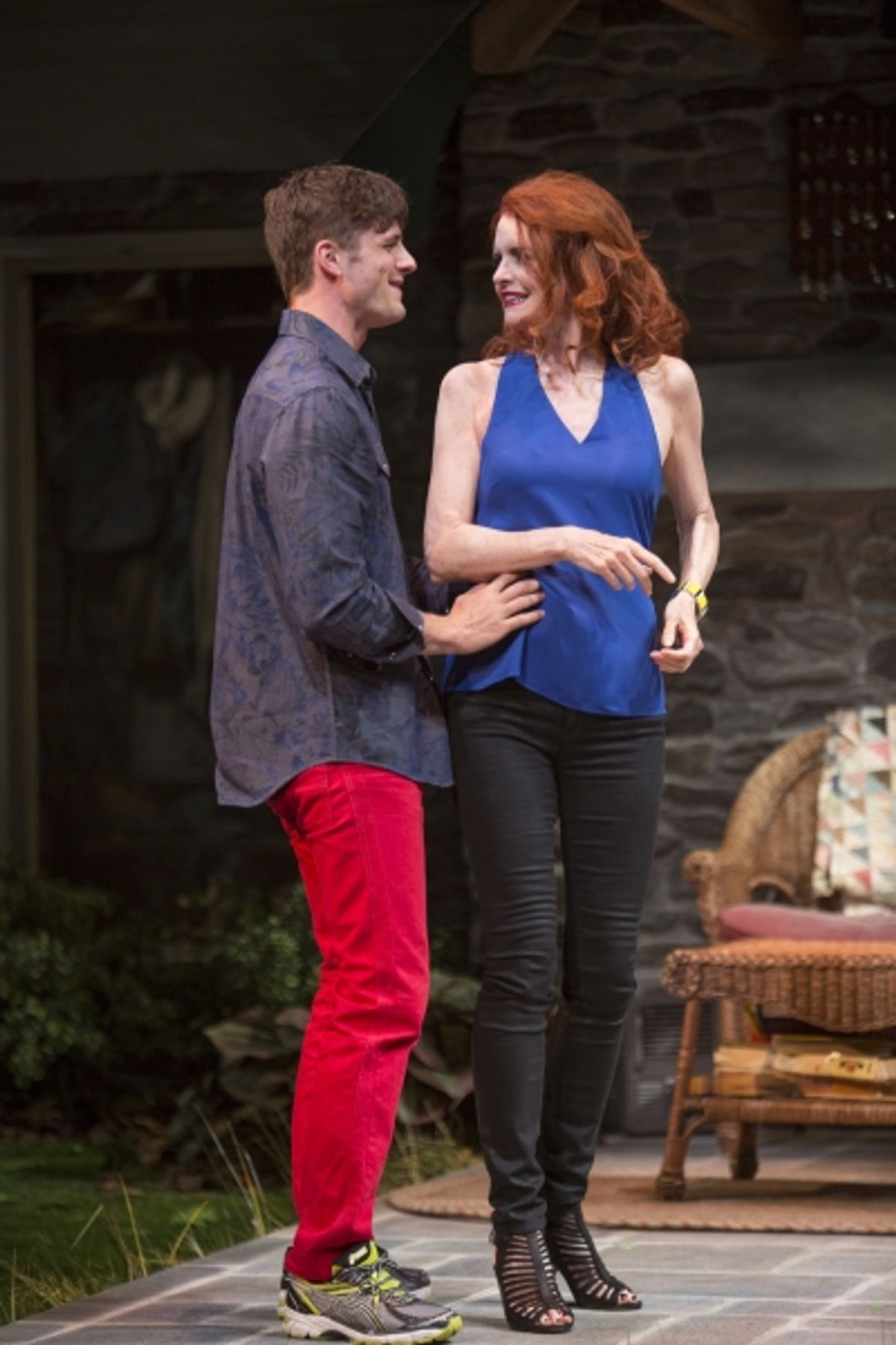 Tyler Lansing Weaks as Spike and Candy Buckley as Masha at 