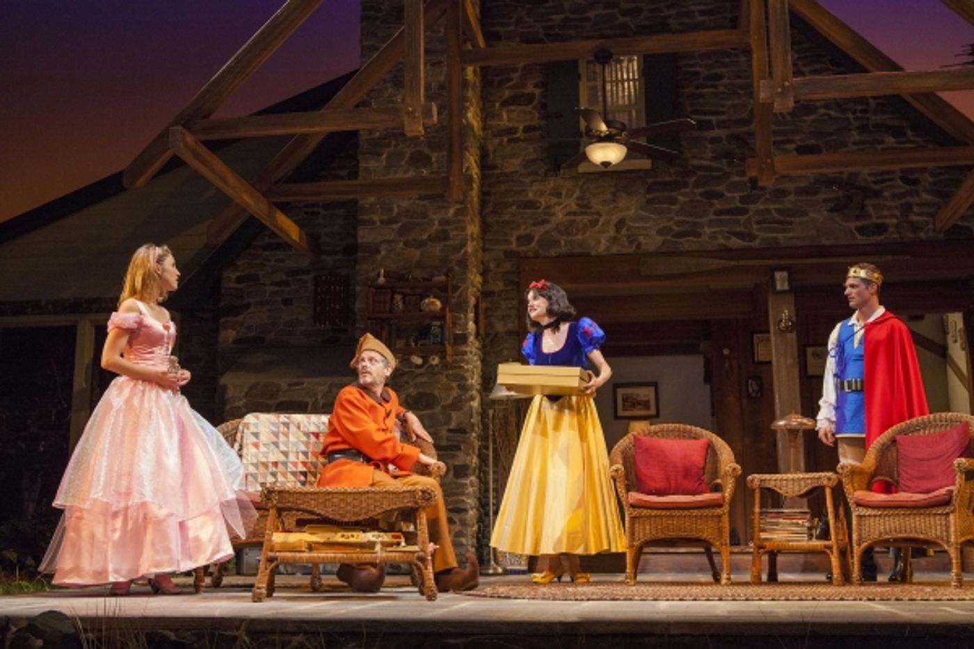 Photo Flash: First Look at The Old Globe's VANYA AND SONIA AND MASHA AND SPIKE Photo Flash: First Look at The Old Globe's VANYA AND SONIA AND MASHA AND SPIKE Image