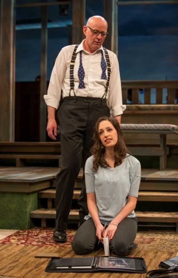 Jonathan Weir (Frank) and Emily Berman (Tessa) Photo