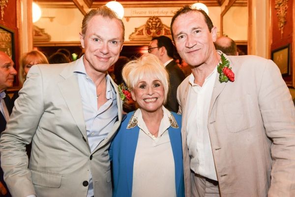 Gary Kemp and Mark Arden (Fings cast) and Barbara Windsor Photo