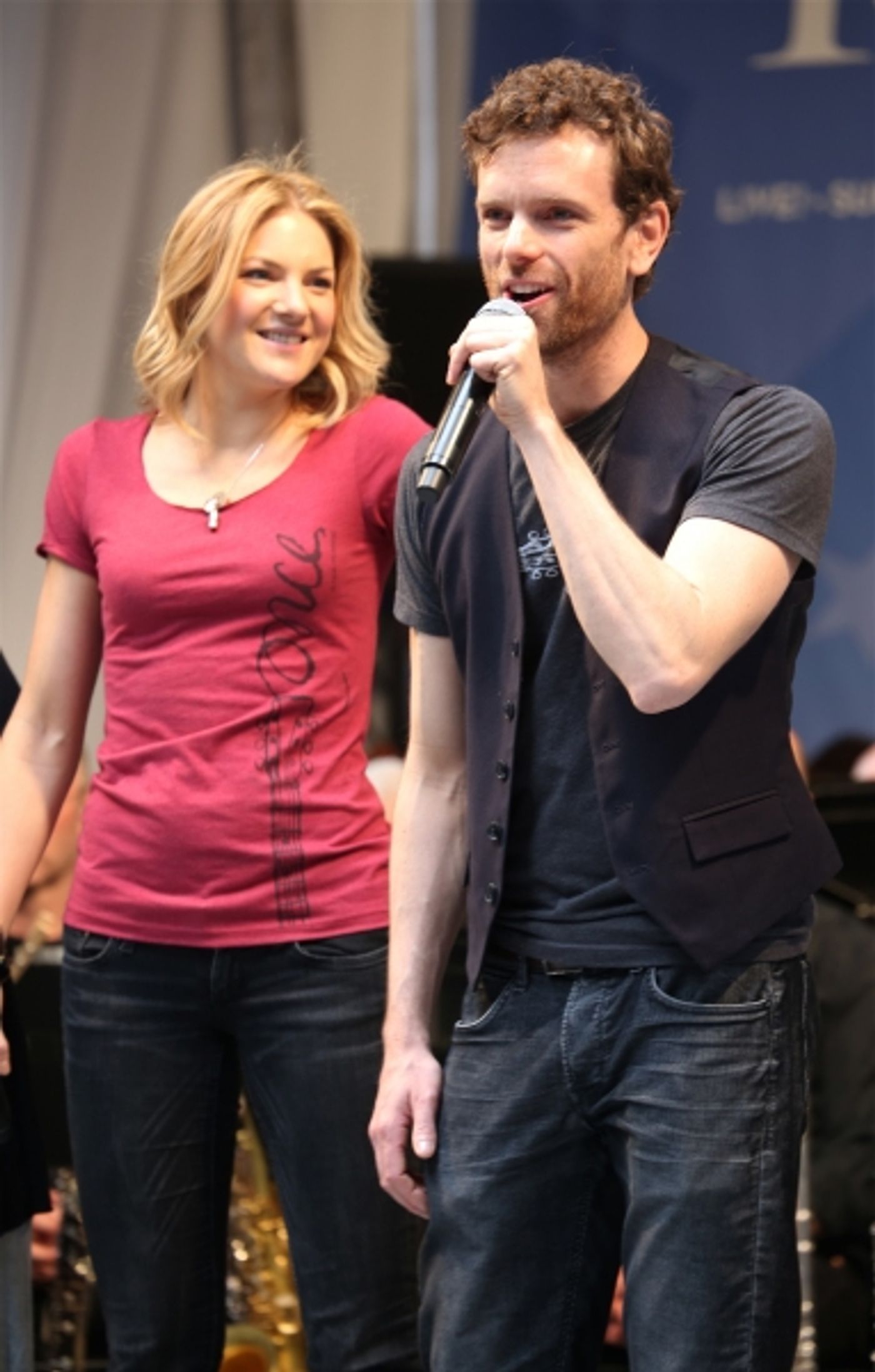 Photo Coverage: Broadway Unites! Casts of BEAUTIFUL, ROCKY, CABARET & More Perform at STARS IN THE ALLEY  Image