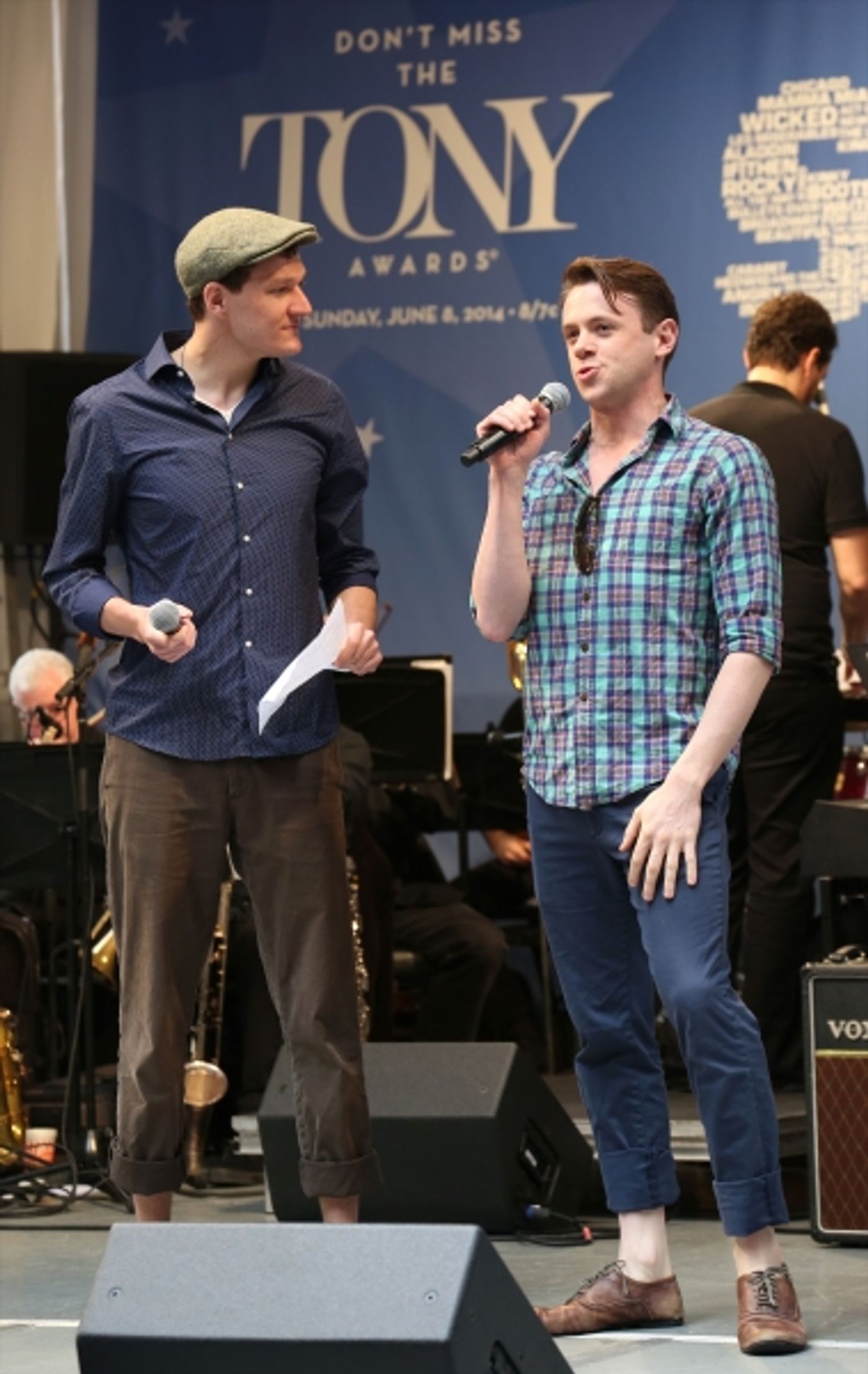 Photo Coverage: Broadway Unites! Casts of BEAUTIFUL, ROCKY, CABARET & More Perform at STARS IN THE ALLEY  Image