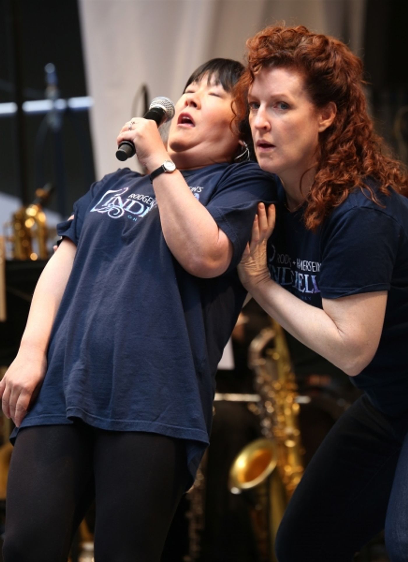 Photo Coverage: Broadway Unites! Casts of BEAUTIFUL, ROCKY, CABARET & More Perform at STARS IN THE ALLEY  Image