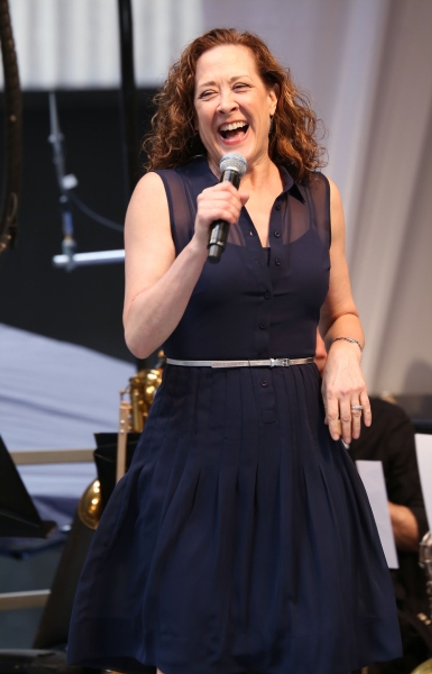 Photo Coverage: Broadway Unites! Casts of BEAUTIFUL, ROCKY, CABARET & More Perform at STARS IN THE ALLEY  Image