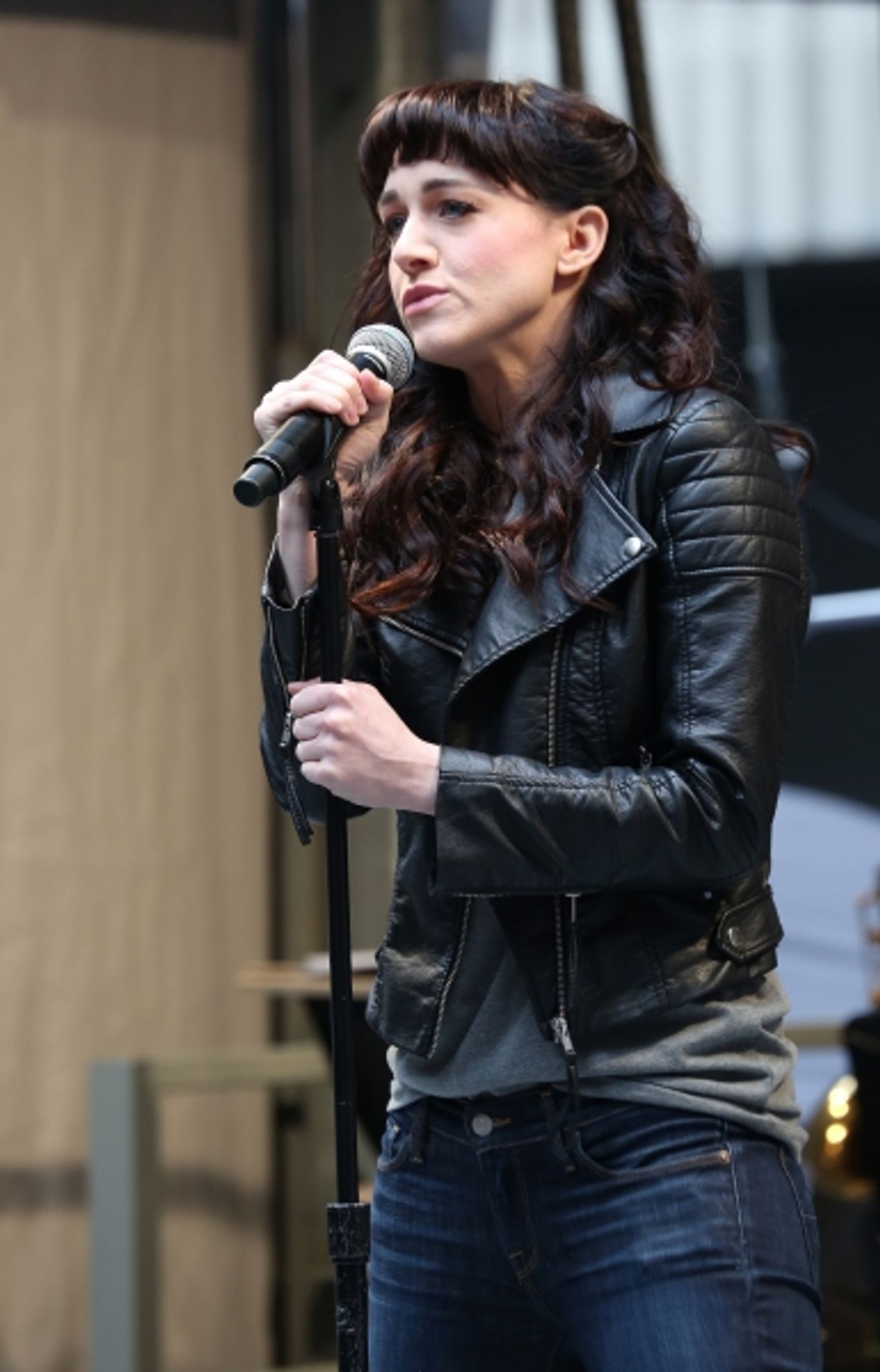 Photo Coverage: Broadway Unites! Casts of BEAUTIFUL, ROCKY, CABARET & More Perform at STARS IN THE ALLEY  Image