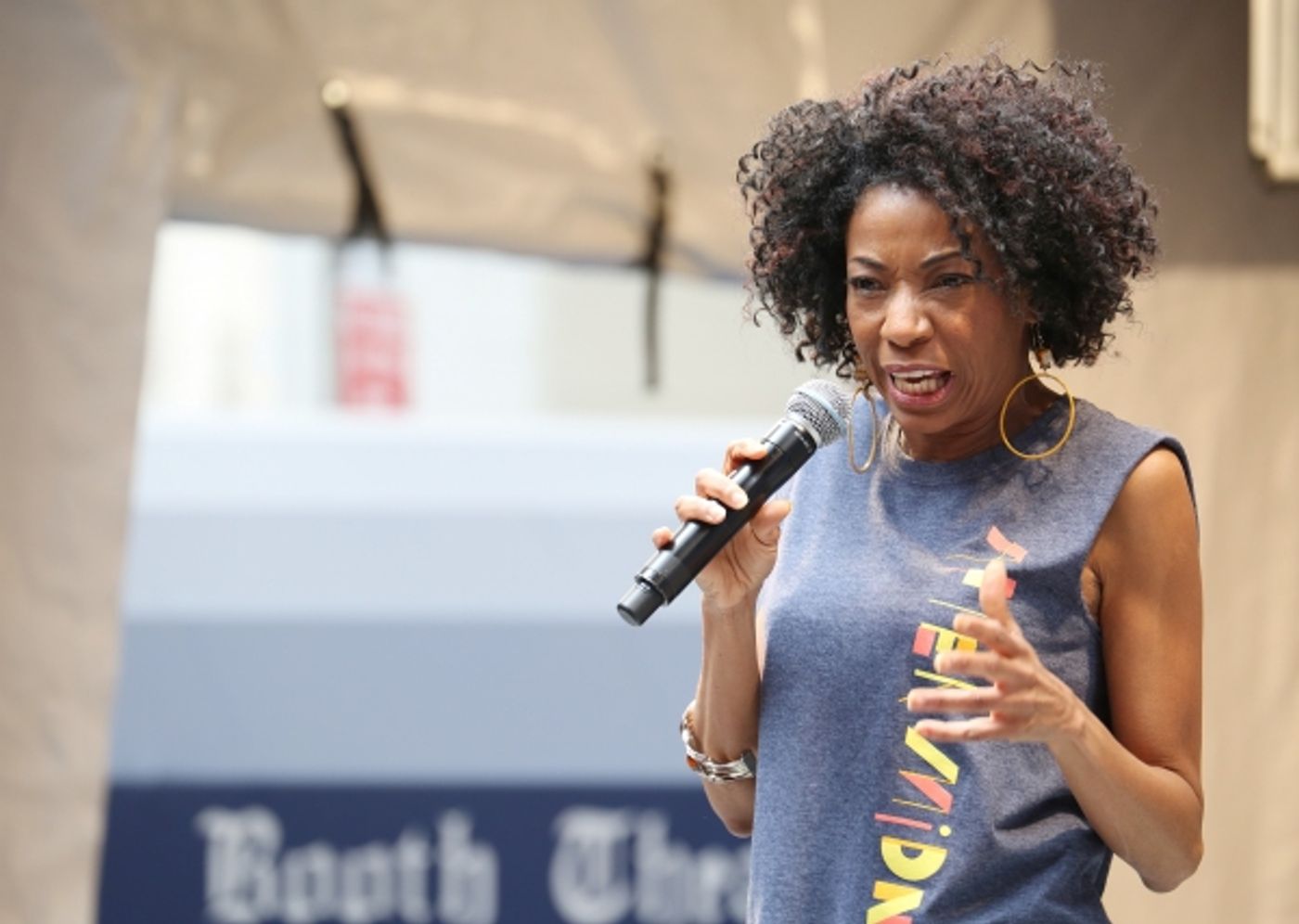 Photo Coverage: Broadway Unites! Casts of BEAUTIFUL, ROCKY, CABARET & More Perform at STARS IN THE ALLEY  Image