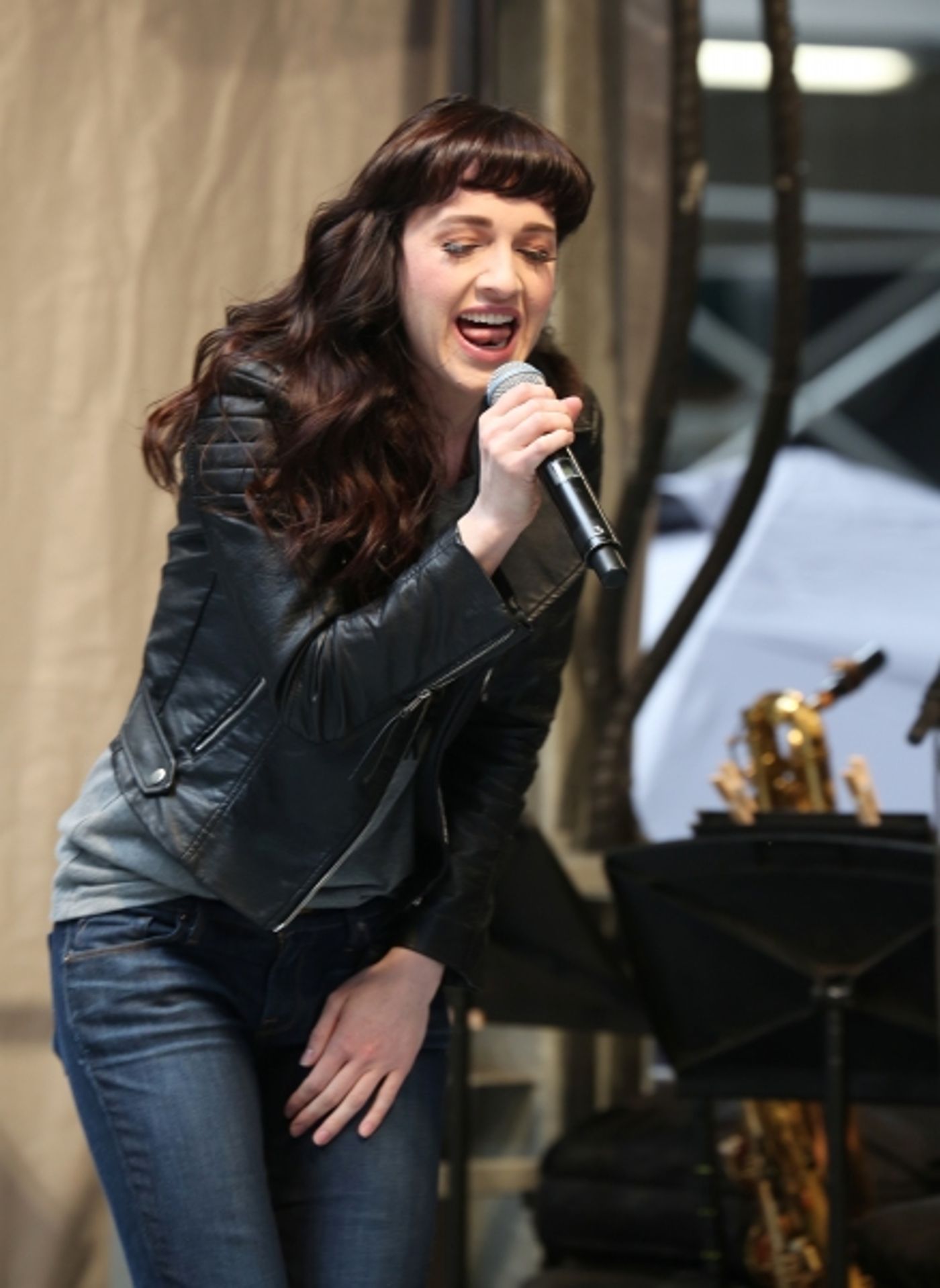 Photo Coverage: Broadway Unites! Casts of BEAUTIFUL, ROCKY, CABARET & More Perform at STARS IN THE ALLEY  Image