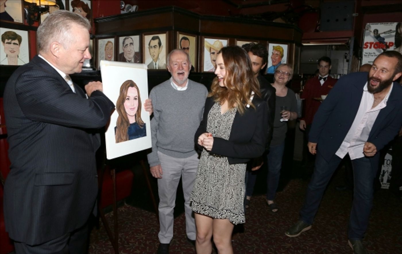 Photo Coverage: OF MICE AND MEN's James Franco, Chris O'Dowd & More Get Sardi's Caricatures  Image