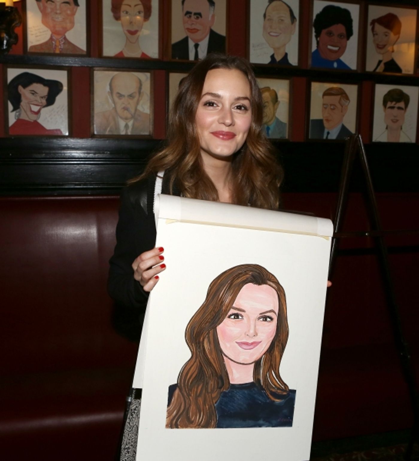 Photo Coverage: OF MICE AND MEN's James Franco, Chris O'Dowd & More Get Sardi's Caricatures  Image