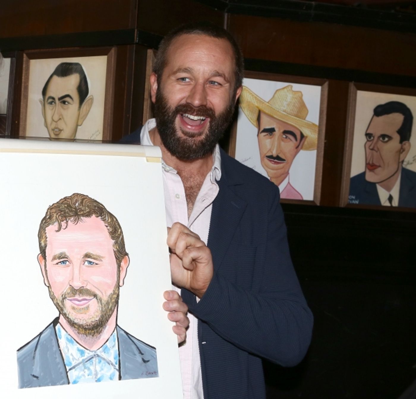 Photo Coverage: OF MICE AND MEN's James Franco, Chris O'Dowd & More Get Sardi's Caricatures  Image