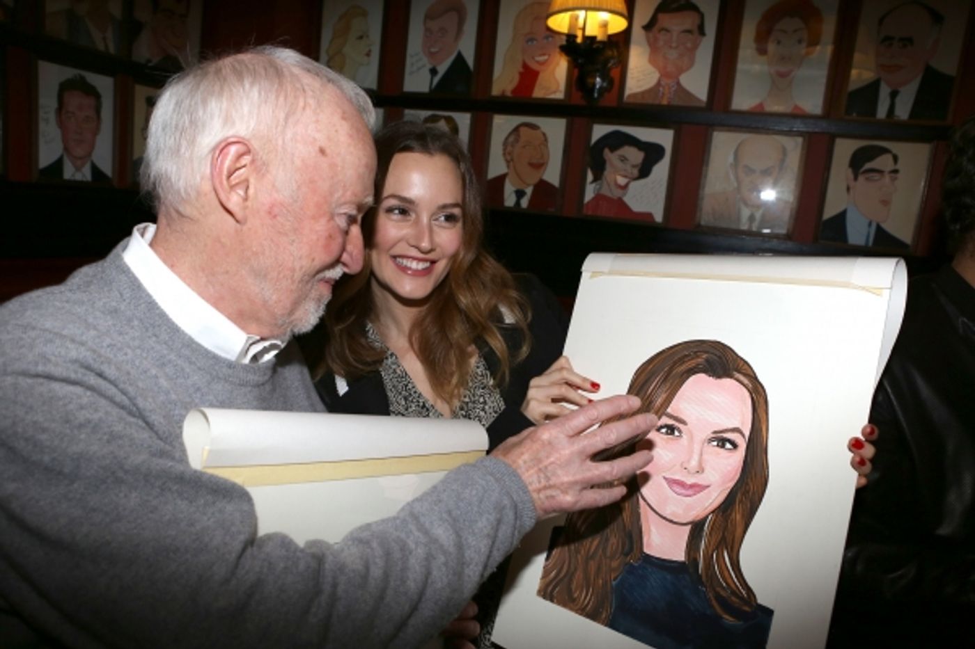 Photo Coverage: OF MICE AND MEN's James Franco, Chris O'Dowd & More Get Sardi's Caricatures  Image