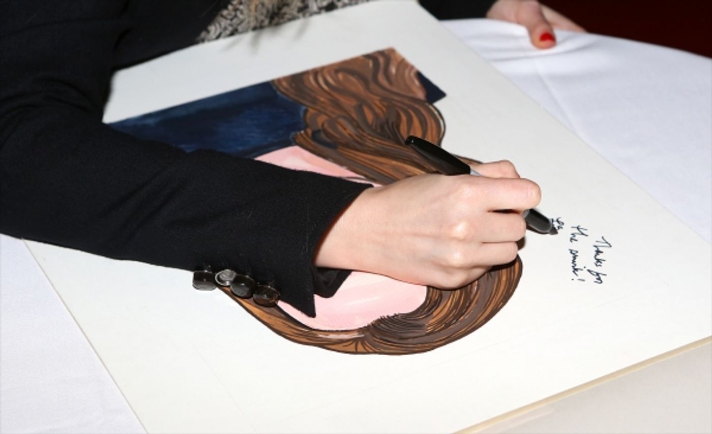 Photo Coverage: OF MICE AND MEN's James Franco, Chris O'Dowd & More Get Sardi's Caricatures  Image