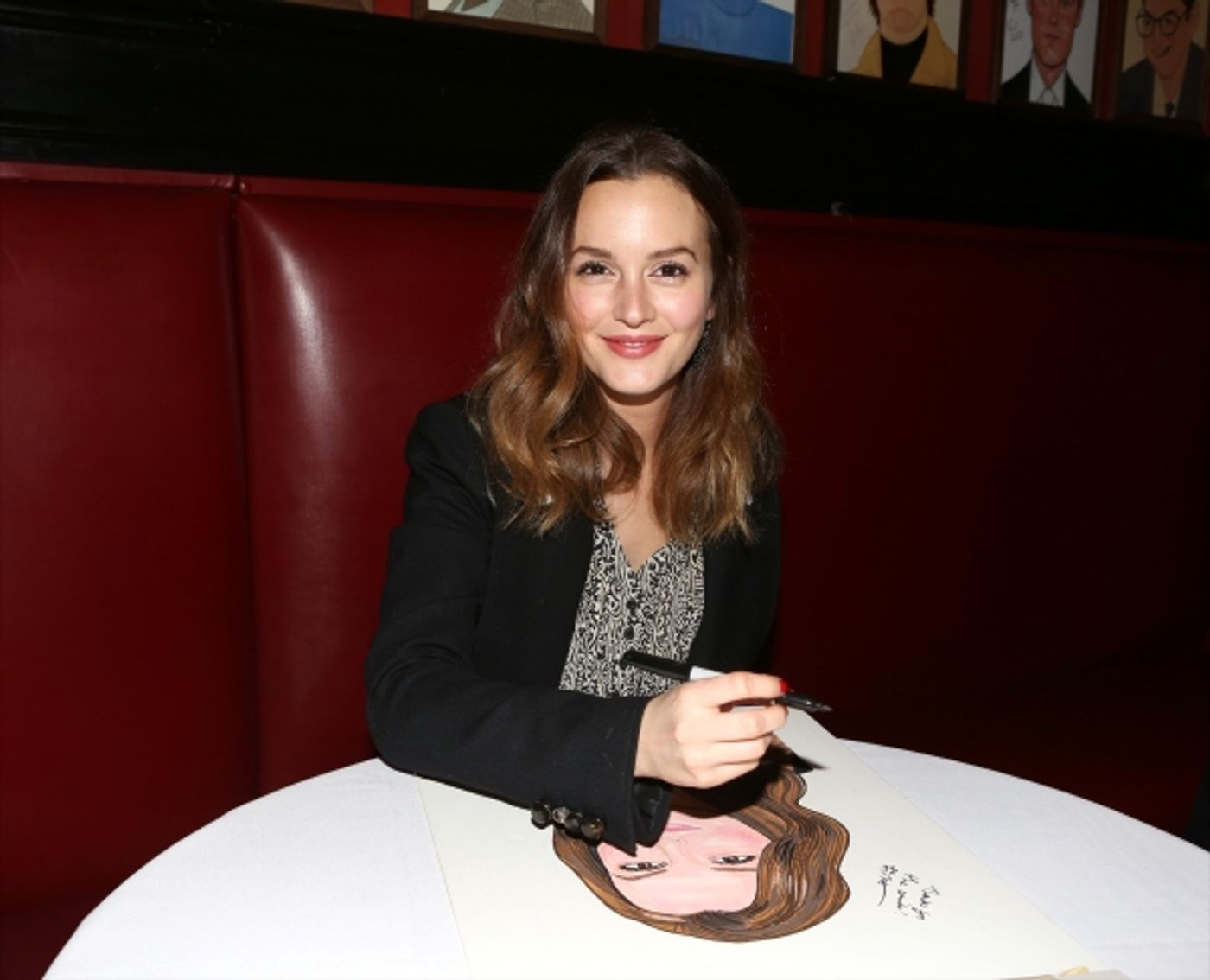 Photo Coverage: OF MICE AND MEN's James Franco, Chris O'Dowd & More Get Sardi's Caricatures  Image