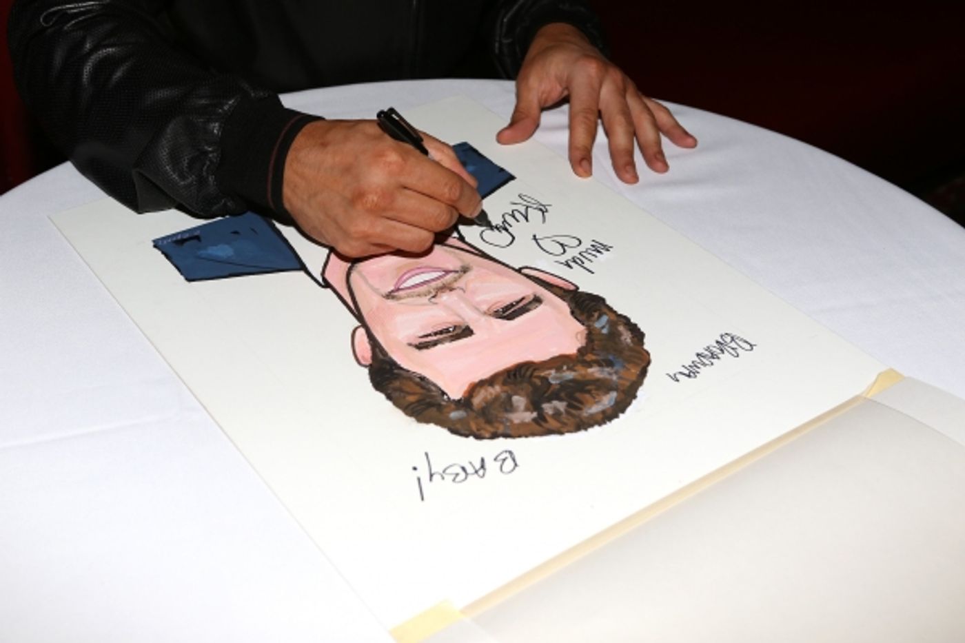 Photo Coverage: OF MICE AND MEN's James Franco, Chris O'Dowd & More Get Sardi's Caricatures  Image