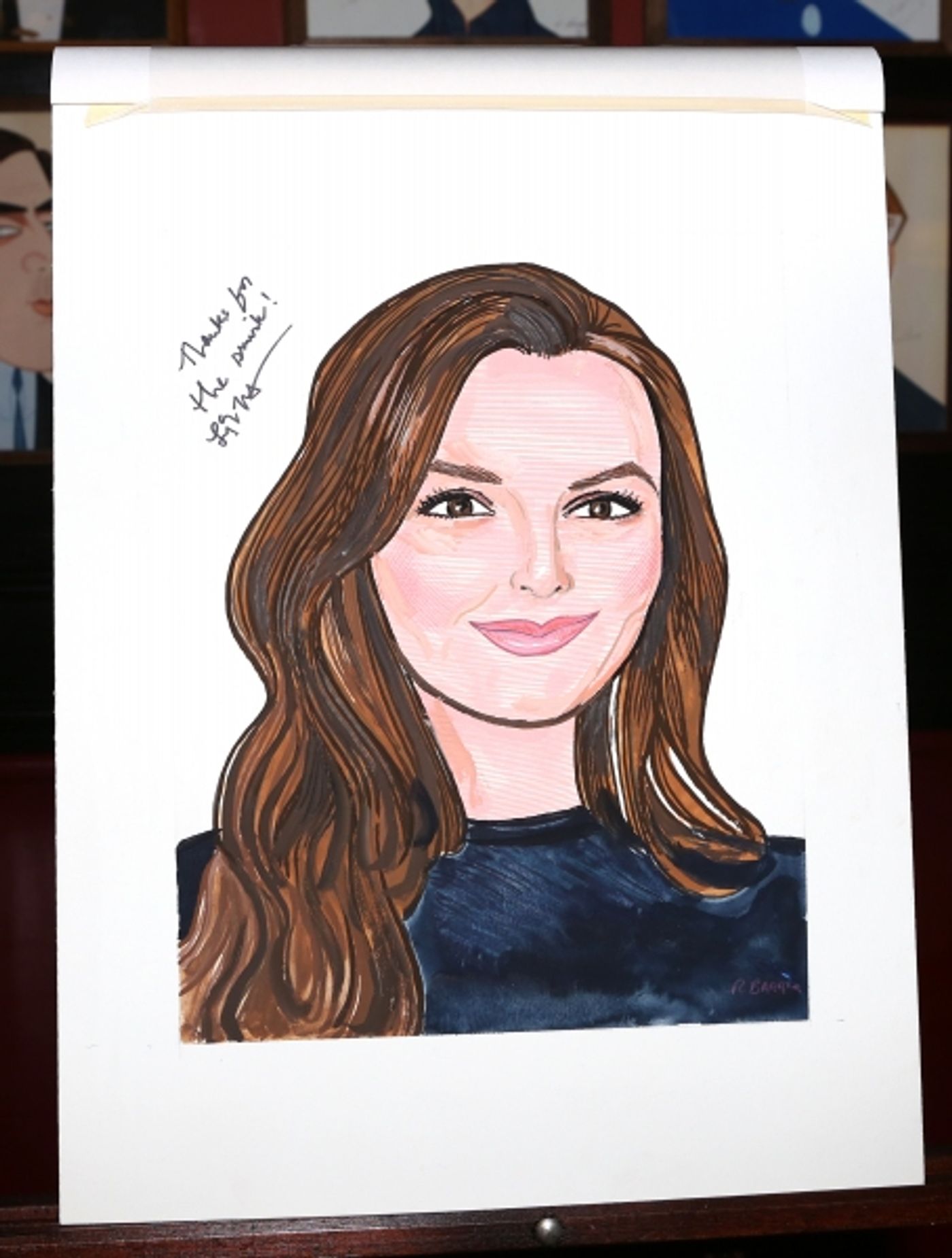 Photo Coverage: OF MICE AND MEN's James Franco, Chris O'Dowd & More Get Sardi's Caricatures  Image