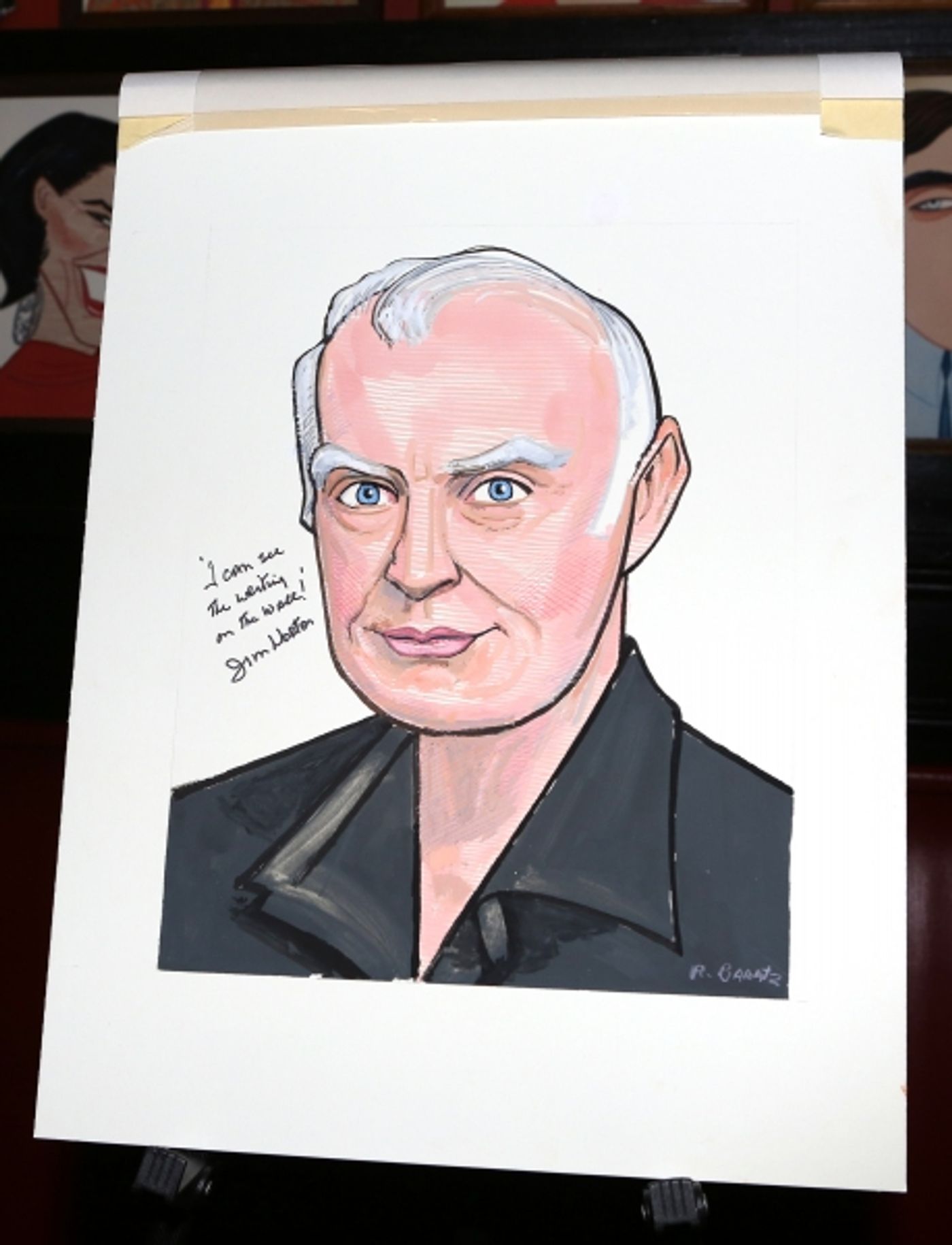 Photo Coverage: OF MICE AND MEN's James Franco, Chris O'Dowd & More Get Sardi's Caricatures  Image