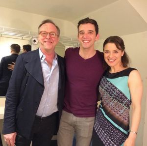 Edward Hibbert, Michael Urie, Jenn Gambatese Photo