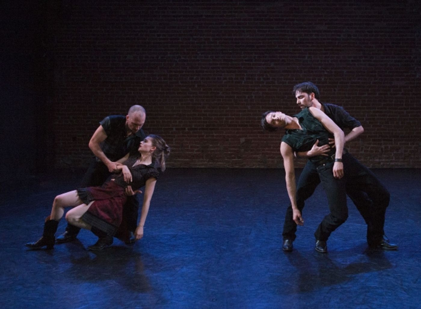 Photo Flash: First Look at Coleman Lemieux & Compagnie's ELVIS & THE MAN IN BLACK  Image