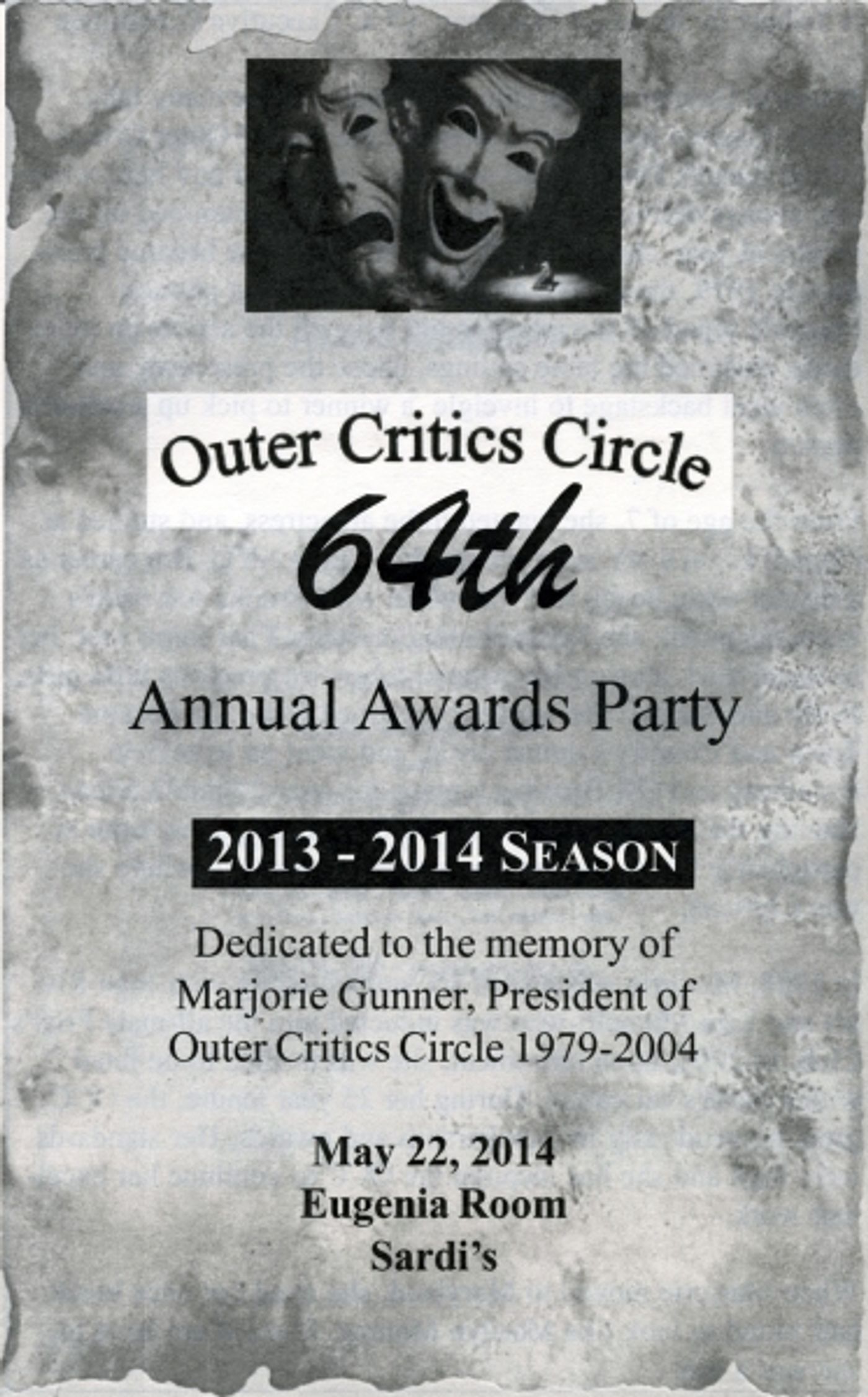 Photo Coverage: Inside the 64th Annual Outer Critics Circle Awards  Image