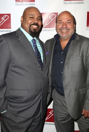 James Monroe Iglehart and Casey Nicholaw @ BroadwayWorld James Monroe Iglehart and Casey Nicholaw Photo