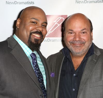 James Monroe Iglehart and Casey Nicholaw  Photo