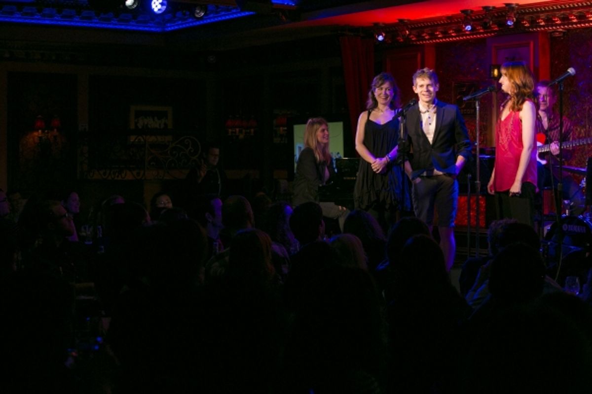 Julie Foldesi, Andrew Keenan-Bolger and Kate Wetherhead at 