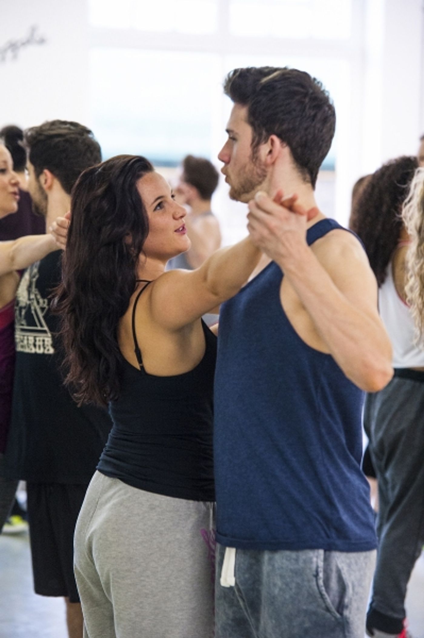 Photo Flash: In Rehearsal with the New Cast of West End's MAMMA MIA! - Alice Stokoe, Rebecca Lock & More! Image