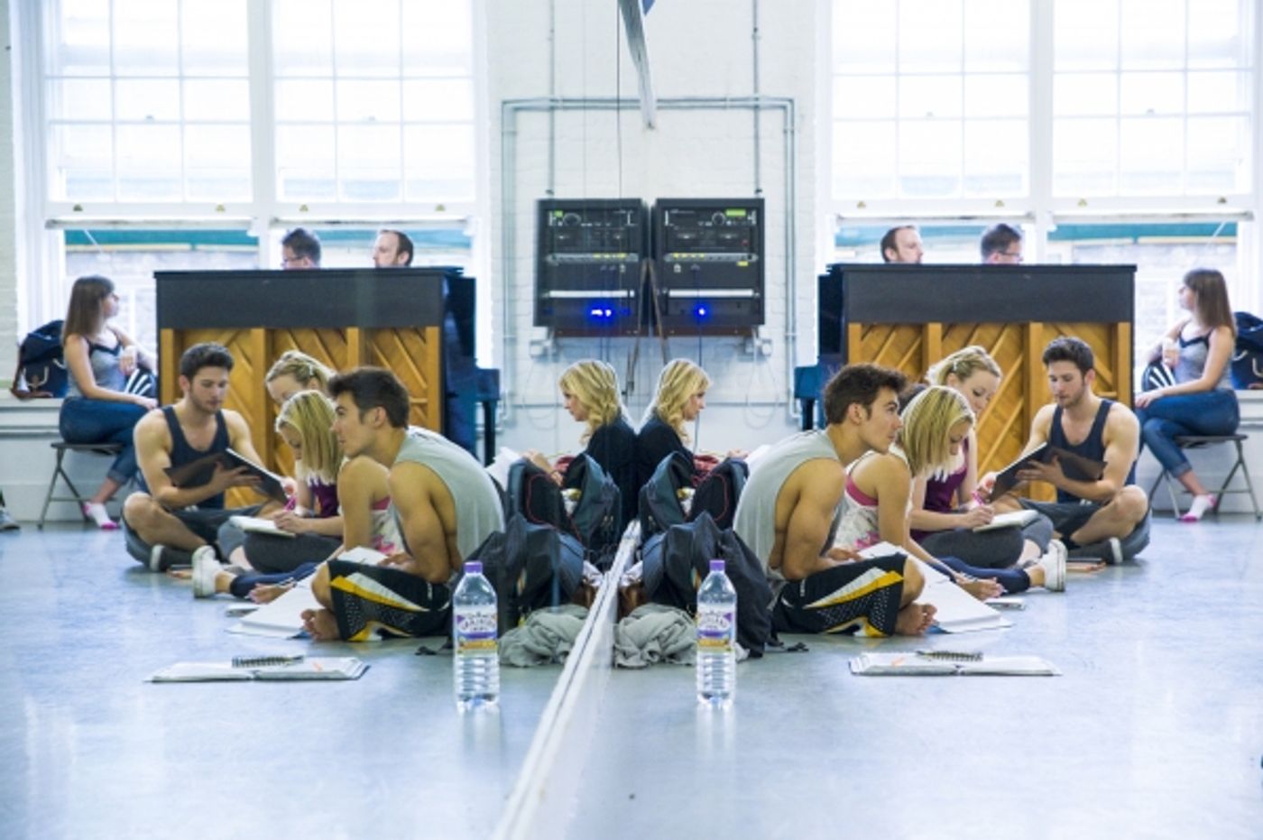 Photo Flash: In Rehearsal with the New Cast of West End's MAMMA MIA! - Alice Stokoe, Rebecca Lock & More! Image