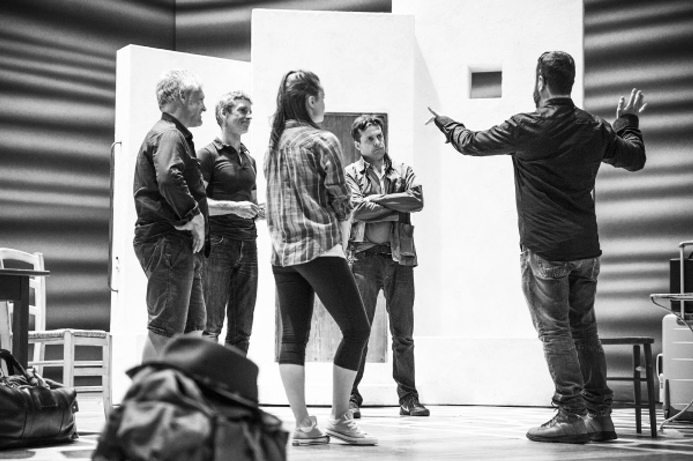 Photo Flash: In Rehearsal with the New Cast of West End's MAMMA MIA! - Alice Stokoe, Rebecca Lock & More! Image