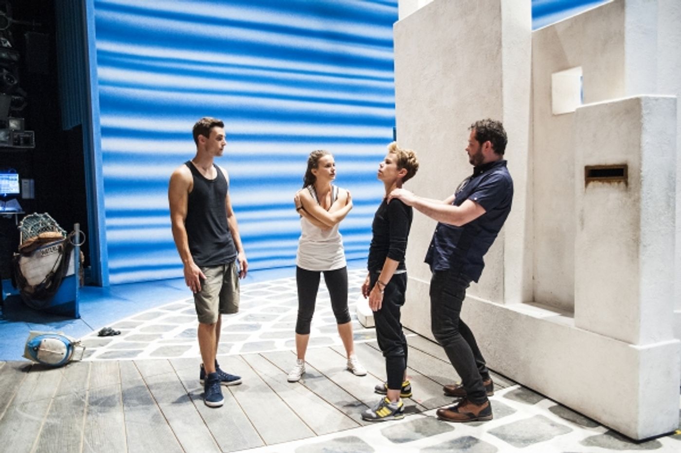 Photo Flash: In Rehearsal with the New Cast of West End's MAMMA MIA! - Alice Stokoe, Rebecca Lock & More! Image