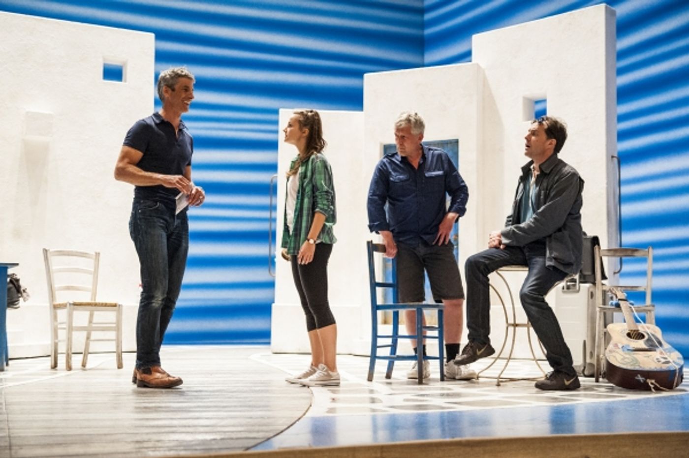 Photo Flash: In Rehearsal with the New Cast of West End's MAMMA MIA! - Alice Stokoe, Rebecca Lock & More! Image
