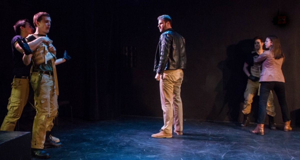 Matt Shaw, Sean Lounsbury, Jake Pino, Michael Goldstein, Katie Fanning at 