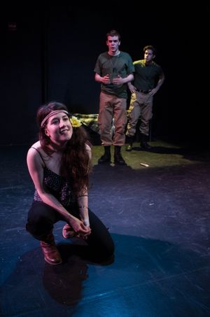 Marielle RenÃ'©e Rousseau, Sean Lounsbury, Michael Goldstein @ BroadwayWorld Marielle RenÃ'©e Rousseau, Sean Lounsbury, Michael Goldstein Photo