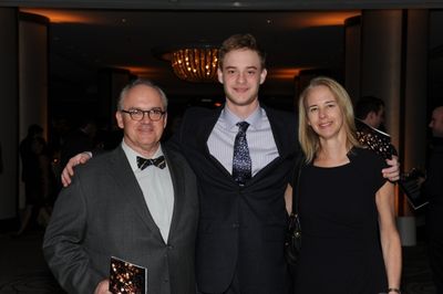Ross Bricker, Henry Bricker and Nina Vinik Photo