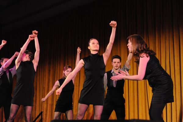 The Second CityÃ¢â‚¬â„¢s Kate James performs with Hubbard Street Dancers, f Photo