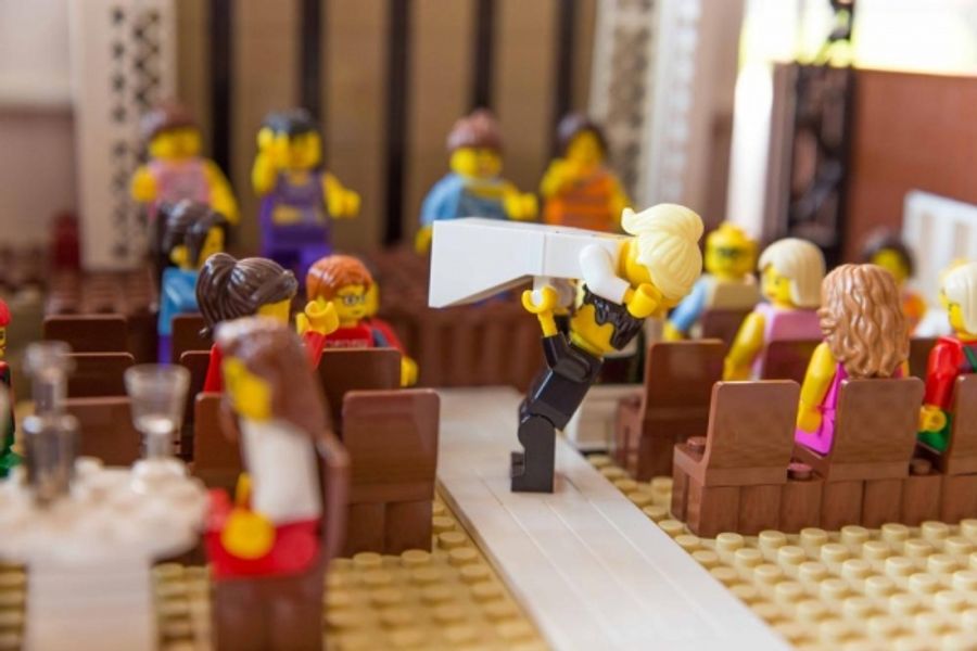 Photo Flash: Sneak Peek at Segerstrom Center's LEGO Art Exhibit Image