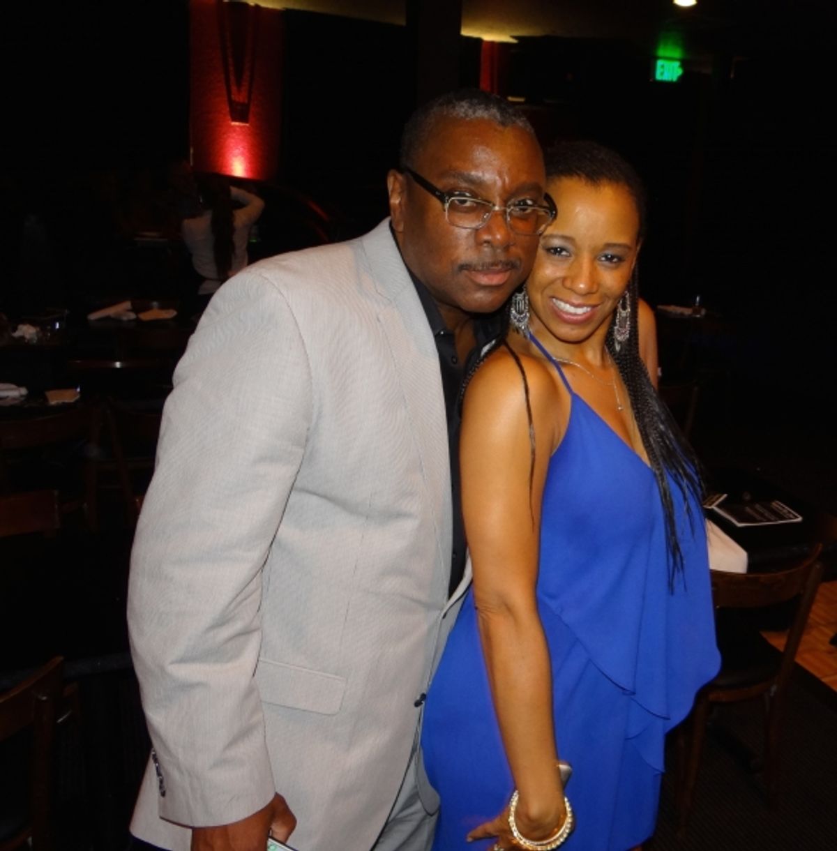 Kingsley Leggs, Nicole Adell Johnson at 