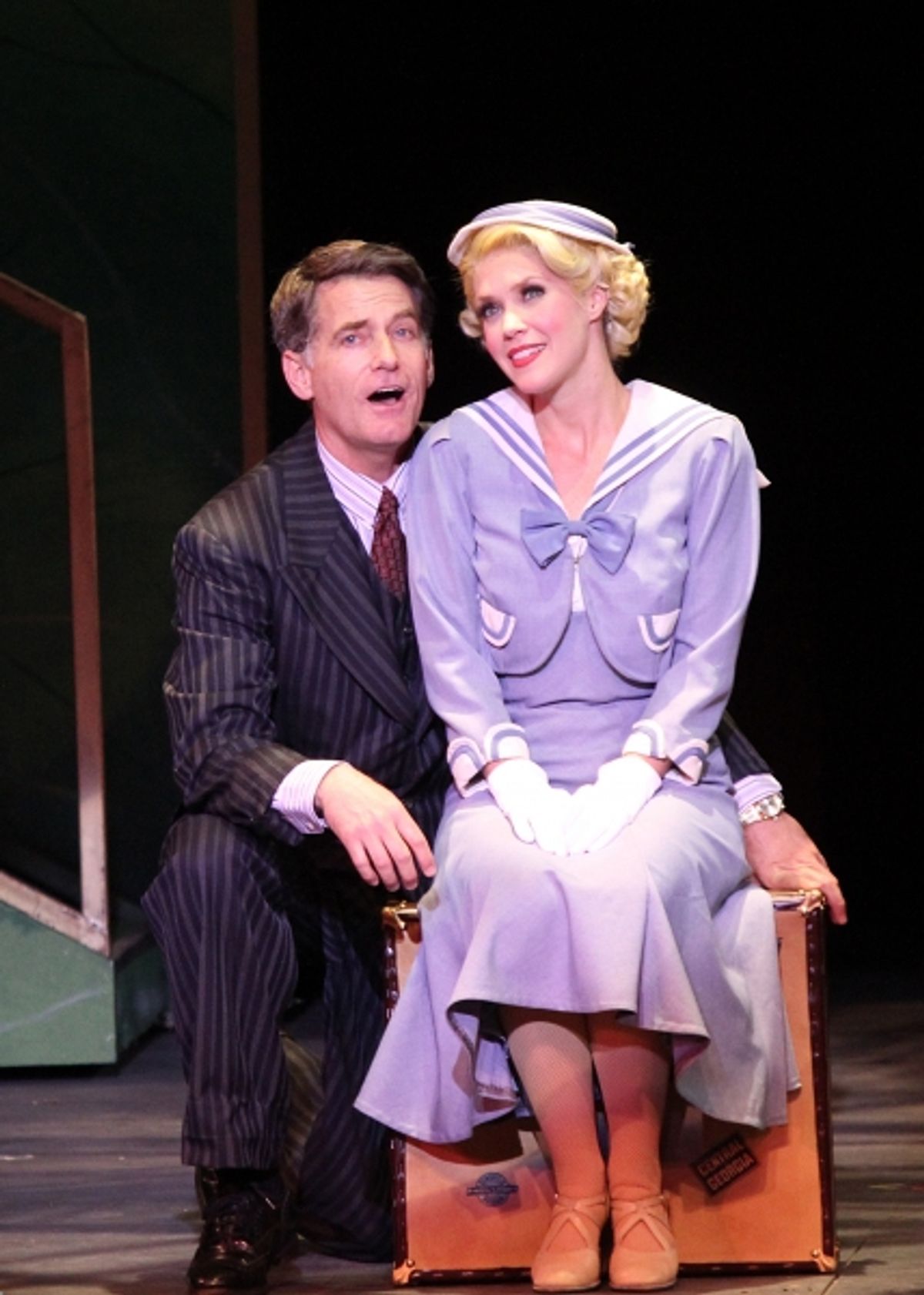 James Lloyd Reynolds (Julian Marsh) and Shannon O''Bryan (Peggy Sawyer). at 