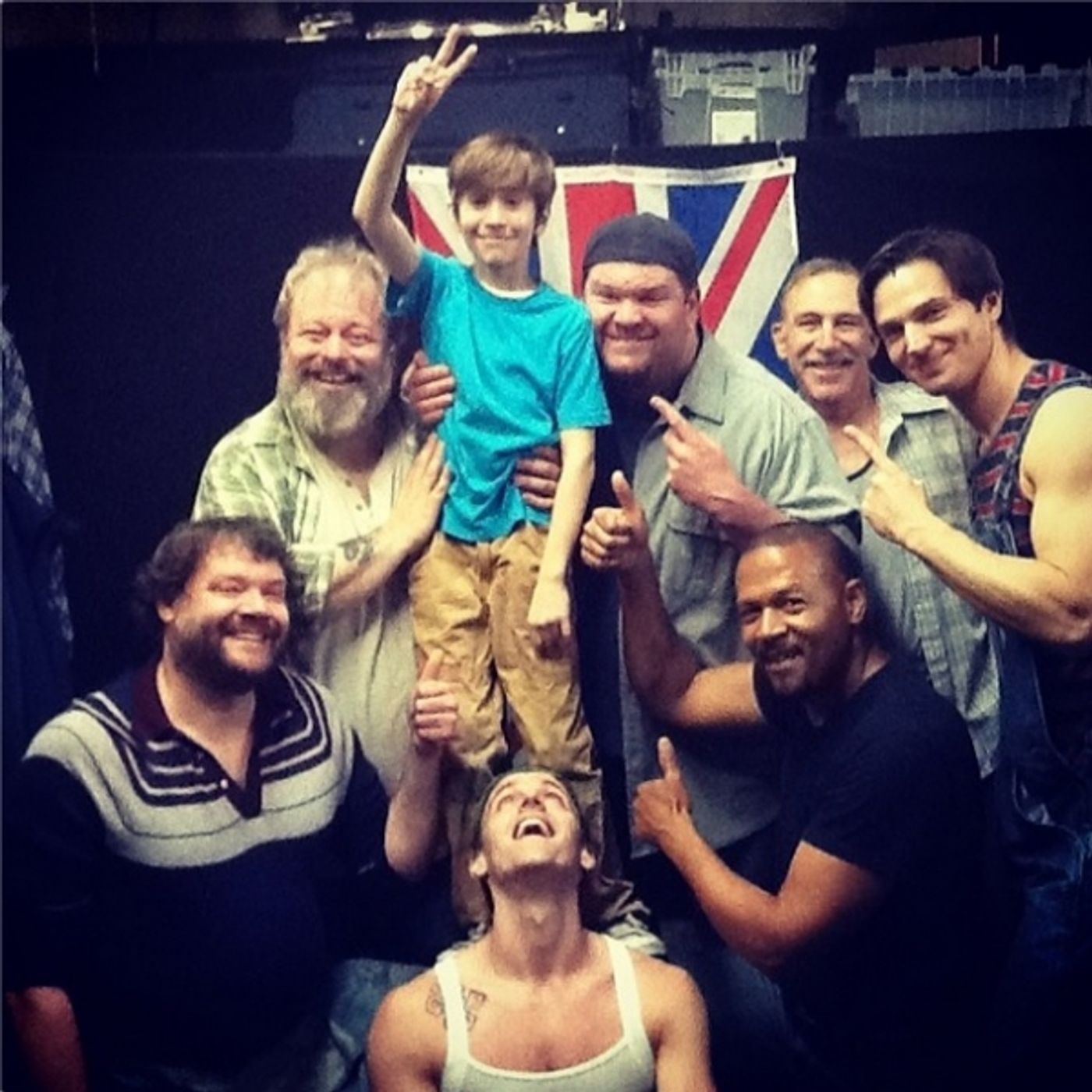 Photo Flash: Saturday Intermission Pics, 5/24- ROCKY, BULLETS OVER BROADWAY, and More Pay Tribute to Memorial Day  Image