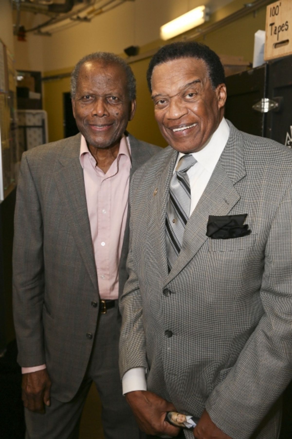 Sidney Poitier and Bernie Casey at 