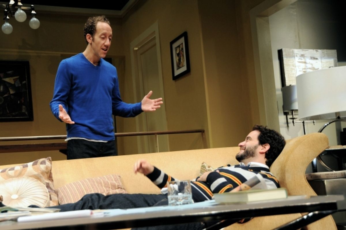 Joey Slotnick and Michael Nathanson at 
