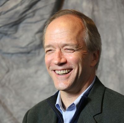 Douglas McGrath photographed at the Paramount Hotel on April 30, 2014 in New York Cit Photo