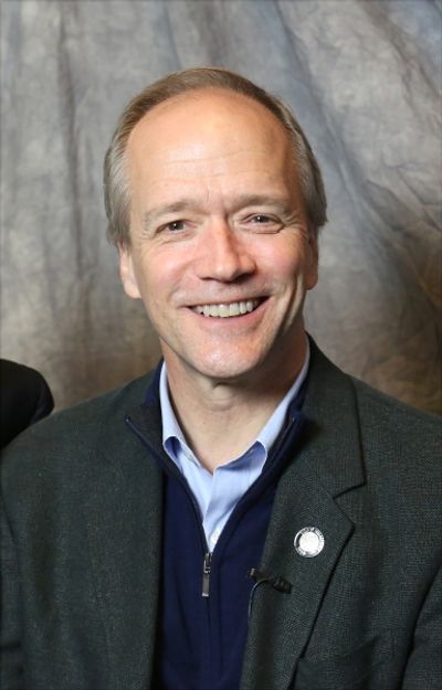 Douglas McGrath photographed at the Paramount Hotel on April 30, 2014 in New York Cit Photo