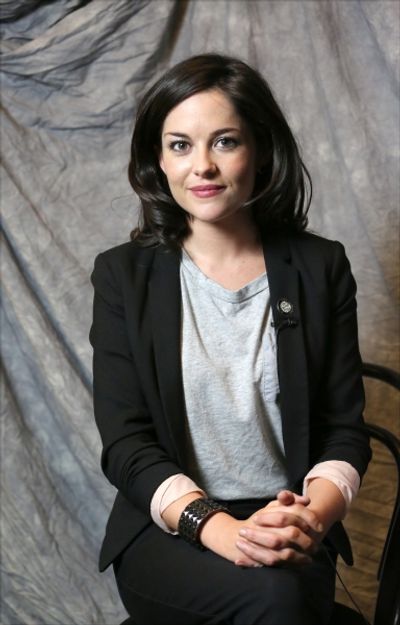 Sarah Greene photographed at the Paramount Hotel on April 30, 2014 in New York City. Photo