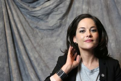 Sarah Greene photographed at the Paramount Hotel on April 30, 2014 in New York City. Photo