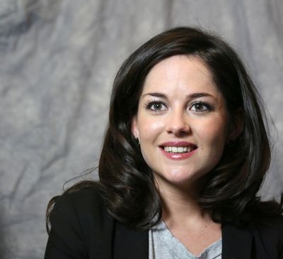 Sarah Greene photographed at the Paramount Hotel on April 30, 2014 in New York City. Photo